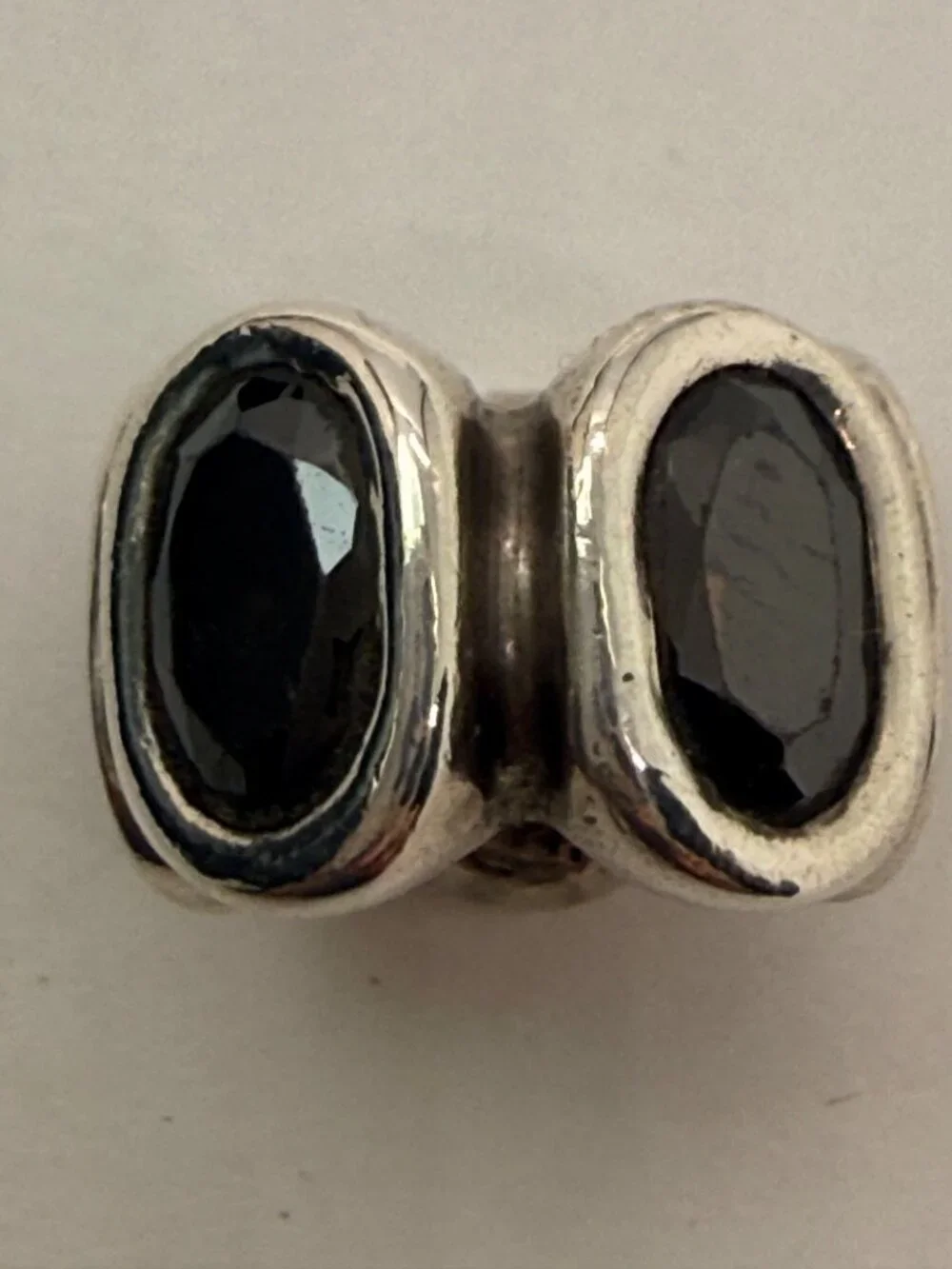 Pandora Retired Natural Light Smoky Quartz Sterling Silver Charm 790351SQ